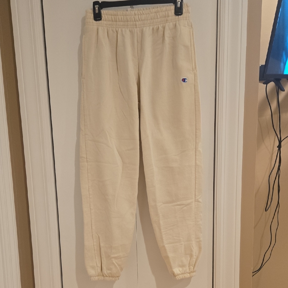 Champion Cream Track Pants